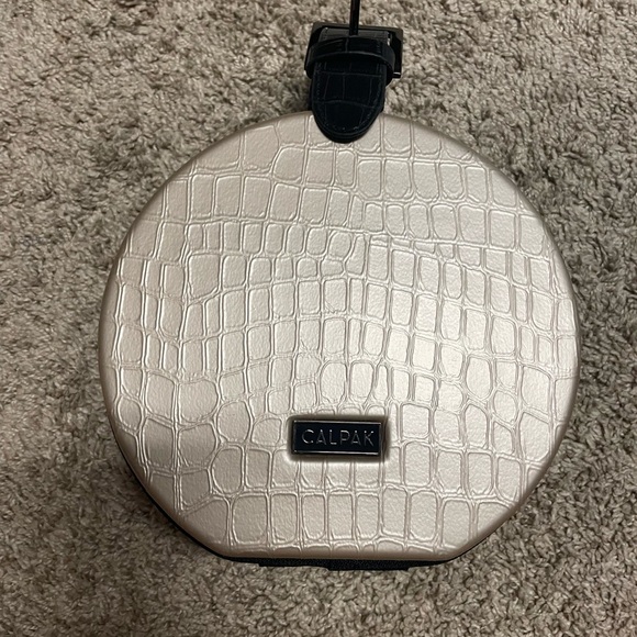 Calpak Baye Mini Bag With Blue Nylon Interior 7" - Picture 3 of 10